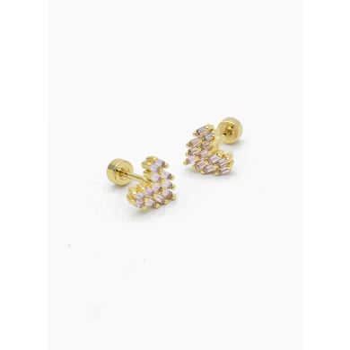 ARETES RODIO MARCA XUPING MICROCIRCONES /YSX