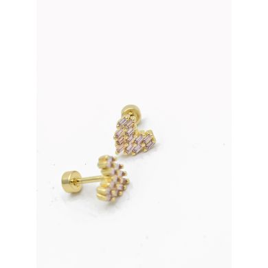 ARETES RODIO MARCA XUPING MICROCIRCONES /YSX