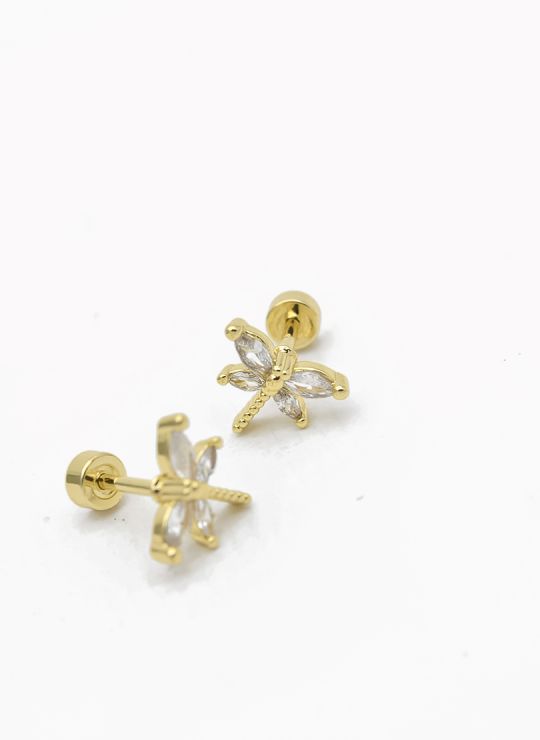 ARETES RODIO MARCA XUPING MICROCIRCONES /YSX