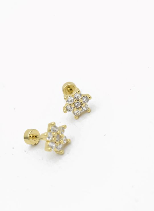 ARETES RODIO MARCA XUPING MICROCIRCONES /YSX