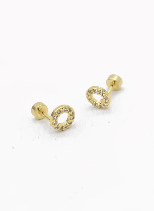 ARETES RODIO MARCA XUPING MICROCIRCONES /YSX