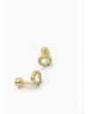 ARETES RODIO MARCA XUPING MICROCIRCONES /YSX