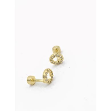 ARETES RODIO MARCA XUPING MICROCIRCONES /YSX