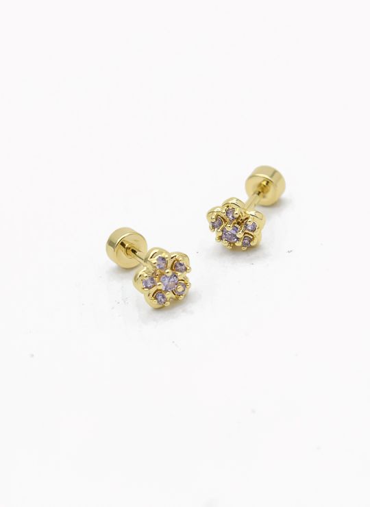 ARETES RODIO MARCA XUPING MICROCIRCONES /YSX