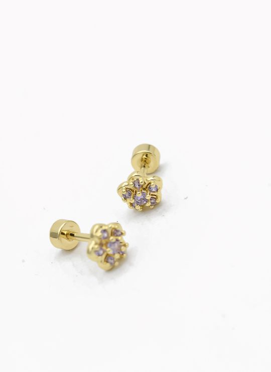 ARETES RODIO MARCA XUPING MICROCIRCONES /YSX
