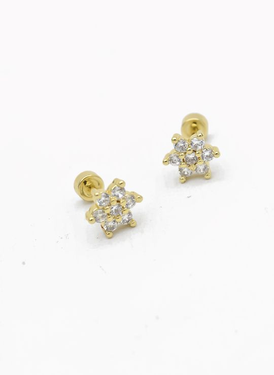 ARETES RODIO MARCA XUPING MICROCIRCONES /YSX