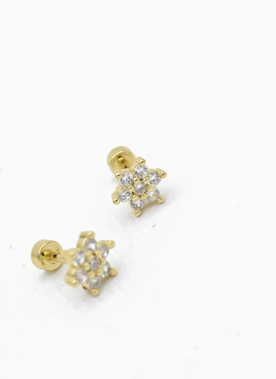 ARETES RODIO MARCA XUPING MICROCIRCONES /YSX