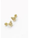ARETES RODIO MARCA XUPING MICROCIRCONES /YSX