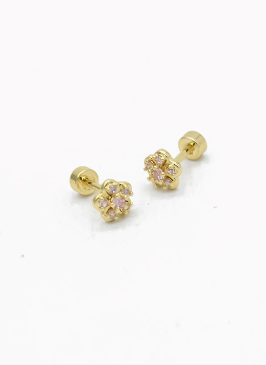 ARETES RODIO MARCA XUPING MICROCIRCONES /YSX