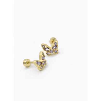 ARETES RODIO MARCA XUPING MICROCIRCONES /YSX