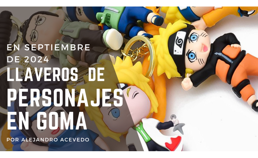 LLAVEROS EN GOMA CON DISEÑOS EXCLUSIVOS!!