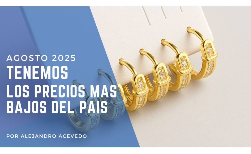 Joyería y relojes al por mayor en Colombia: máxima variedad y EL PRECIO MAS BAJO
