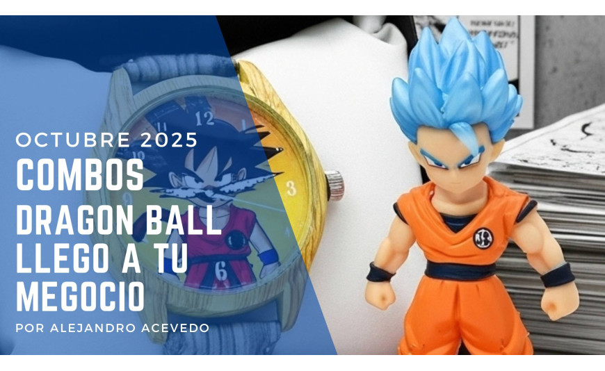¡Atención Mayoristas! La Inversión que Disparará sus Ventas: Combos de Relojes Dragon Ball en Colombia